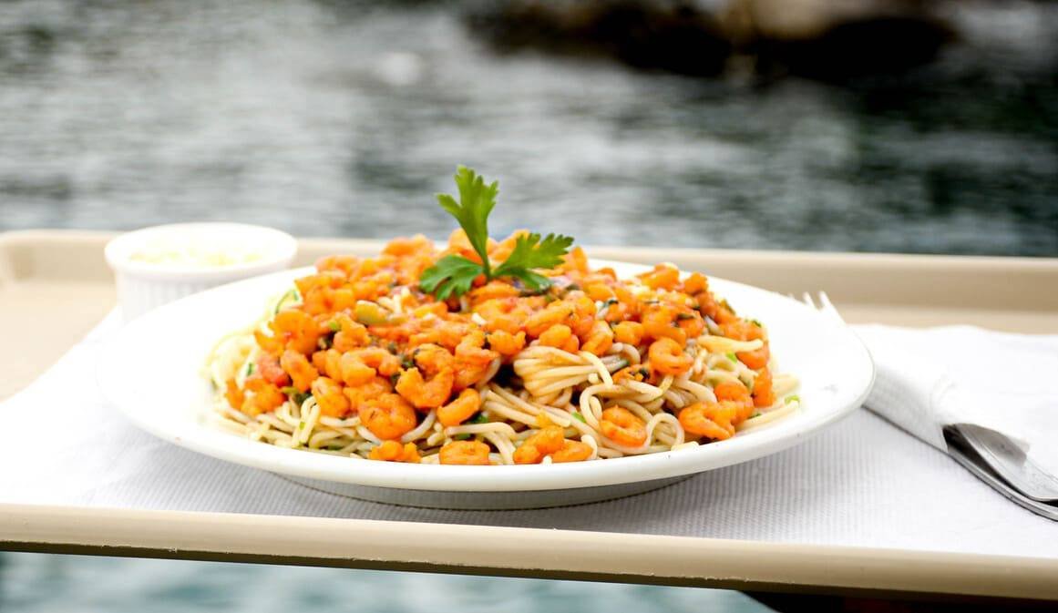 Comida a bordo